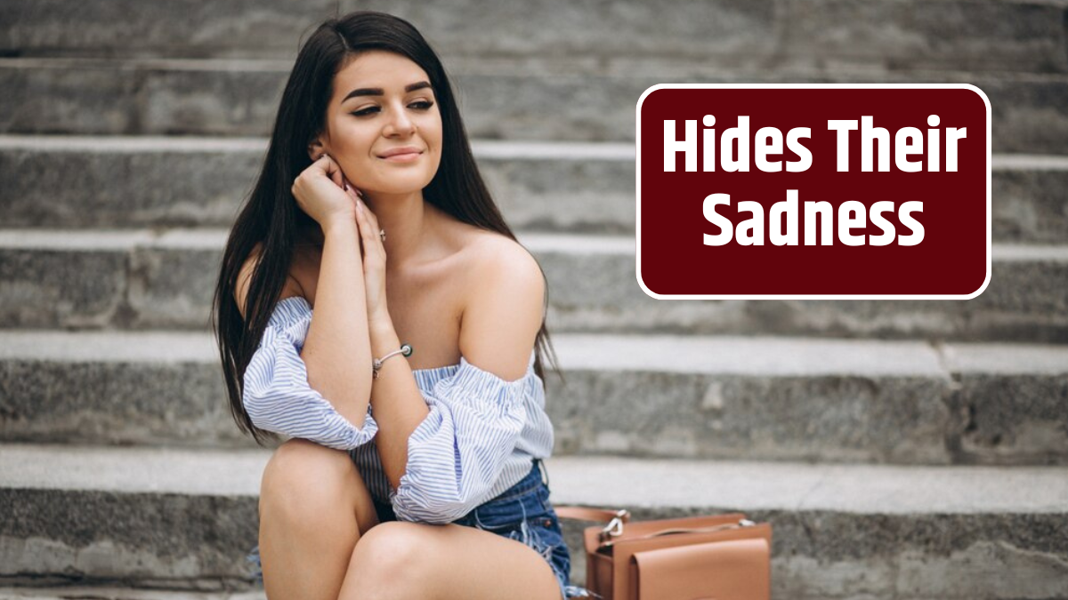 Hides Their Sadness